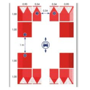 Plateau ralentisseur en caoutchouc vulcanisé - 65mm - 30km/h - résistant et antidérapant_2