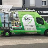Marquage publicitaire pour utilitaire avec adhésif garanti 5 ans