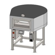 Four à pizza électrique Mam Forni 115*115 - Éléments chauffants en marguerite et sole rotative_2