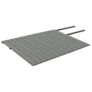 Vidaxl panneaux de terrasse et accessoires wpc marron/gris 26 m² 2,2 m 3070466_2