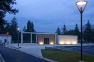 Minislot Disk - luminaire décoratif sur poteau - Systemalux - haute efficacité Osram DEL, IP65, 51W, 2000lm, 3000/4000K_2