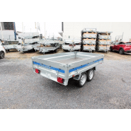 Remorque à plateau compacte et passe partout à 2 essieux 750kg pour les travaux quotidiens - lider - 39550 tolede_2
