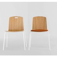 Chaise empilable Anna - polyvalente pour conférence, collectivité, accueil ou détente - fabrication européenne_2