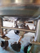 Cuve inox d'occasion 150 litres avec agitation - référence : c5383_2