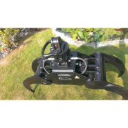 Griffe d'accrochage hydraulique 4 bras pince OG 19 1,27 m sans rotator_2