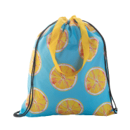 Sac piscine personnalisé - sur mesure avec cordes colorées et anses longues en polyester 190T - impression sublimation totale_2