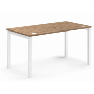 Bureau droit avec plateau rectangulaire d'une profondeur de 80 cm -NOVA PLUS_2