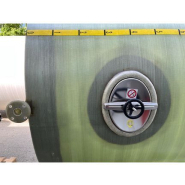 Cuve à engrais liquide 30m3 VT0% - Ø2500 - Stock neuf - finition translucide avec accessoires_2