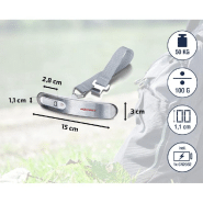 Soehnle balance numérique portable 50 kg argenté 444121_2