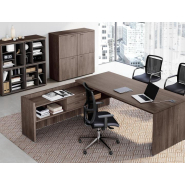 Bureau d'angle avec rangement DELTA EVO - Ref : 155869_2
