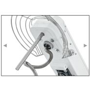 IRV 15 - Pétrin professionnel Prismafood - 12 kg, tête basculante et cuve amovible, variateur de vitesse_2