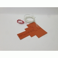 Resistances chauffantes plates sous silicone_2