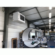 Aérotherme gaz - s.Plus - SMG AG 15 - Débit d'air 2 900 à 11 000 m³/h - Puissance 24,4 à 116,5 kW_2