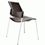 Chaise visiteur empilable So Imola - P35, Sans option, Sans_2