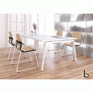 Table de réunion Born- Mobel Linea - Blanc 9010, 250, Blanc_2