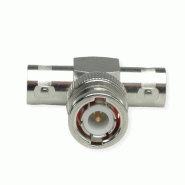 TELEGÄRTNER Raccord en T BNC 50 Ohm femelle / mâle / femelle_2