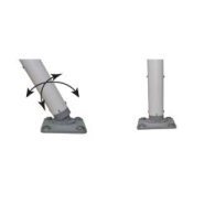 Panneau de police auto relevable sur rotule - Gamme G2 FLEX - STI Balisage routier_2