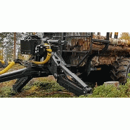 202T Remorque forestière - Kesla OYJ - 900kg - Chargeuse avec portée de 6.15m et système de commande avancé_2