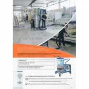 Aspirateur industriel Coynco REVERSE - turbine monophasé 2,2kW - déchets légers et volatiles_2