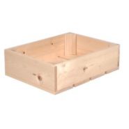 Caisse en bois décorative et pratique pour la maison