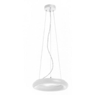 Plafonnier saillie Fred L LED 25W - 1850 lm 3000K gris - diamètre 298 mm - aluminium et polycarbonate_2