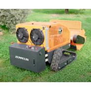 Robot debroussailleur à chenilles - Télécommandée à fléaux - Avec moteur Briggs et Stratton 627cc 23CV_2