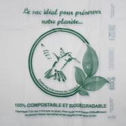 1000 sacs bretelles biodégradables Colibri - 26+12×40 cm - personnalisables et résistants_2