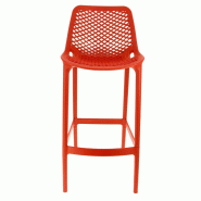 Chaise haute de restaurant exterieure Air - ROUGE_2
