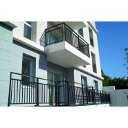 Feria - garde-corps - horizal - en aluminium - avec barreaudage axé_2