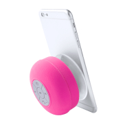 Enceinte bluetooth étanche IPX4 - Ventouse adhérente - Fonction main libre - Couleur fuchsia_2