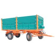 Remorques agricoles à double essieu Abollo - capacité de 5 t à 10 t - maniabilité élevée et basculement personnalisable_2