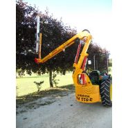 Taille-haie hydraulique th 550r - kirogn - hauteur de coupe horizontale maxi 5.50 m, verticale maxi 8.40 m_2