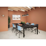 Chaise de bureau design My Frill - coque ergonomique, personnalisable et empilable_2