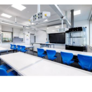 Sorbonne de laboratoire transparente avec Protection contre les fuites de contaminants - AEROES_2