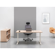 Bureau pour télétravail réglable en hauteur - OGI DRIVE - électrique ou manuel - design contemporain et écologique_2