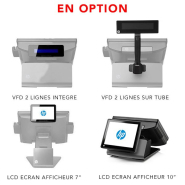 Caisse enregistreuse tactile pour fleuristes - Terminal point de vente HP RP7 15 pouces - Reconditionnée avec logiciel inclus_2