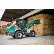 Chargeuse télescopique  avec une qualité, un confort optimal pour  le chargement sans difficulté de tous les véhicules- Kramer KL30.8T_2