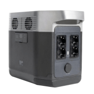 Kit station de charge portable 1800w - 1024wh ecoflow delta avec trois panneaux solaires pliables 160w_2