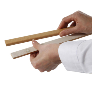 Porte-Affiche Magnétique - Profilés en Bois Noir - 30 cm - Réf : 213300_2