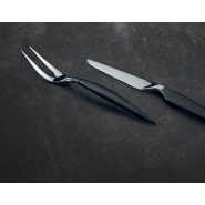 Couteau à steak K9 Magnolia - Acier inoxydable 18/0 - Design moderne - Finition miroir - Garantie 10 ans_2