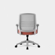 Fauteuil XT23 Résille Corps Gris avec Accoudoirs Ajustables - Référence 6410 FR125_2