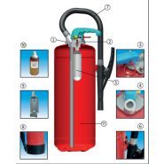 FG6-F - Extincteur portatif à pression auxiliaire à eau pulvérisée - Anaf - Certifié PED 2014/68/EU et NF-EN3 - Capacité 6 L_2