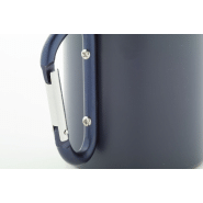 Mug thermos - acier inoxydable recyclé - poignée mousqueton - 300 ml - couleur bleue_2