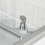 Congélateur coffre avec couvercles coulissants vitrés plats - 430 L | Tefcold - IC501SC_2