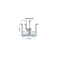 Pompe de relevage PEDROLLO TOP 5 NGM - eaux claires et eaux usées - flotteur vertical - débit 13.2 m3/h - 0.92 kW_2