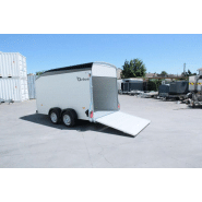 Remorque fourgon - Debon Roadster 700 - aluminium avec roues extérieures et plancher aluminium_2