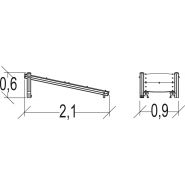Tremplin - Parcours de santé - Proludic - JPS23-M - 2,10 m de largeur, module accessible dès 6 ans_2