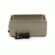 Bain-marie électrique professionnel - 1 x GN 1/1 - avec robinet de vidange | Maxima_2
