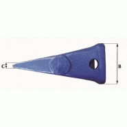 Dents de godet adaptables Feurst AF 3402 P - 11.8 Kg - Dimensions précises en mm_2