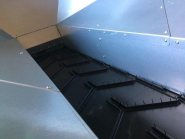 Trémie élévatrice NC IS50 - Occasion - Capacité 2m3 - Tapis chevron 50cm avec variateur_2